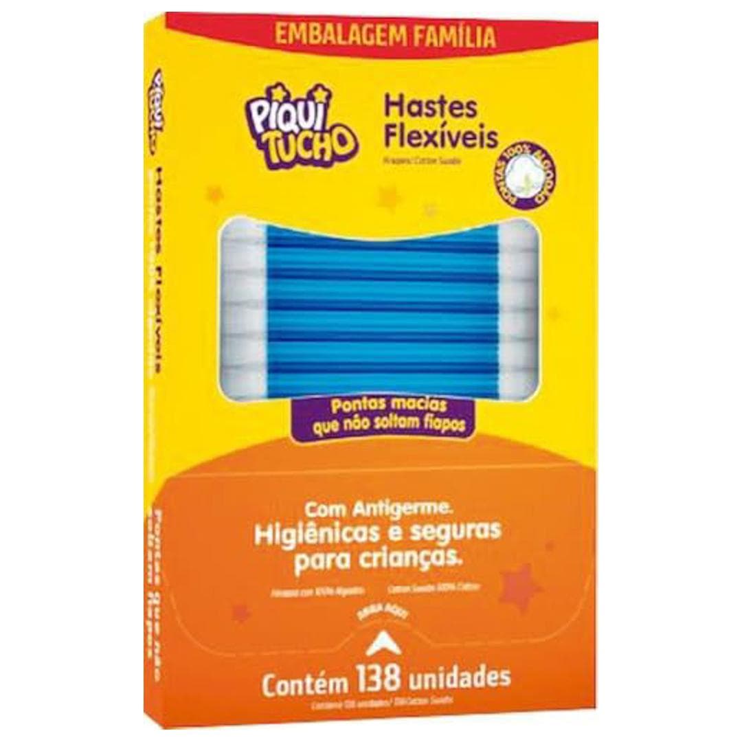 Hastes Flexíveis Piquitucho Cartucho 138 Unidades